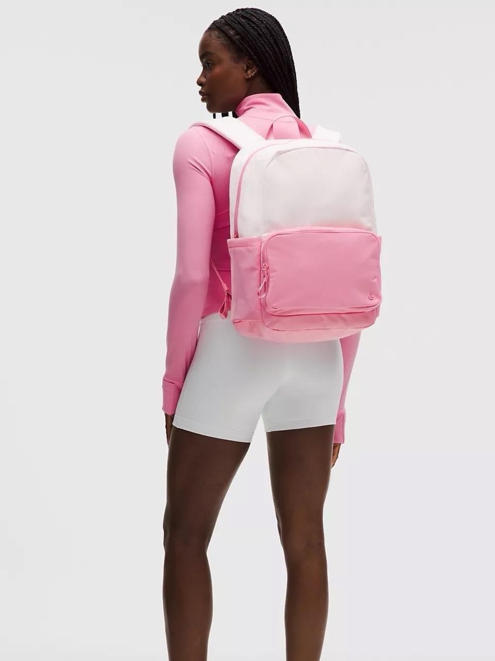 Lululemon Everywhere Backpack 22L- Candy Cloud/Pink Pearl/Wacky Khaki